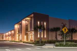 Exterior of the townhouses