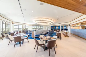 Dining area for Euphoria Fish House
