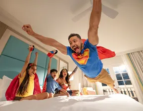 Super Hero Summer featuring DC– A high-energy summer experience filled with action-packed activities and larger-than-life superhero fun.
