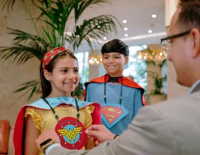 Super Hero Summer featuring DC – A high-energy summer experience filled with action-packed activities and larger-than-life superhero fun.