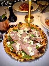 La Mortadella E Burrata Pizza