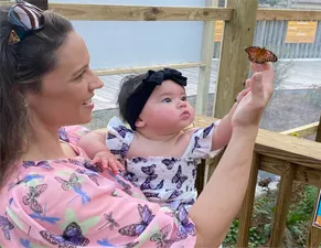 Butterfly garden is fun for all ages