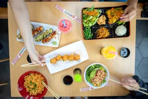 A Florida favorite, this popular Pan-Asian restaurant features authentic sushi, rice and noodle bowls, bento boxes, poke bowls and boba teas all served in a cool, modern atmosphere.