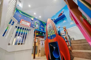 Themed kids game and play room at NM501L at Reunion Resort