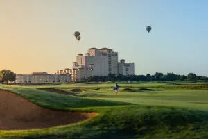 Sunrise on the International Golf Course