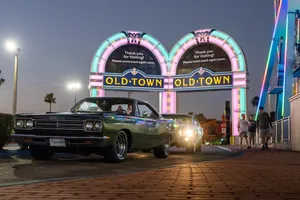 Old Town Car Show and Juke Box Sign
