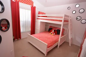 Orlando Vacation Homes offering Themed Bedrooms, including Mickey Mouse.