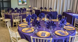 Make the most out of your business meeting or small event by gathering in our private dining room. This indoor space accommodates up to 50 guests and includes a built-in screen and projector for productivity. Our catering team can customize food and beverage services to fit your needs.