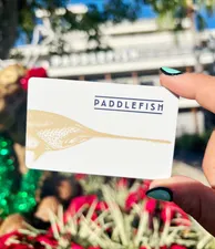 The perfect gift! A Paddlefish Gift Card!