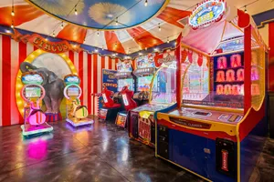 Themed games room at QJ062N at Reunion Resort