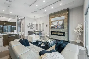 Living room area at RD748M at Reunion Resort