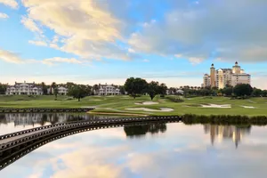 View from the 7th hole on Palmer course.