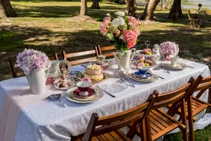 The Luxury Pop Up Picnic Company provides the ultimate picnic experience. Let us host your customized picnic - whether at the park, backyard, vacation rental, hotel, restaurant or indoors - it’s the chicest and most convenient way to celebrate someone special, a special occasion or team building event. We provide full event plans for your luxury picnic experience from design, set up and tear down. Each tailored pop up experience includes a pop up picnic table fully decorated with chargers, dinner plates, glassware, napkins, pillow seating, Bluetooth speaker, pop up picnic basket with comfy blankets, hand sanitizer, sunscreen, extra napkins,complimentary dessert and bottled water.