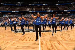 Non-stop entertainment including dance teams and halftime performances.
