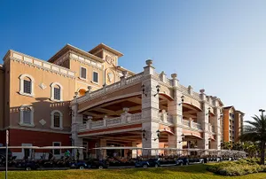 Westgate Town Center Resort & Spa provides guests all the comforts of a fully furnished home just 1 mile from Walt Disney World® Resort and minutes from other Orlando area attractions. With a variety of accommodation choices – ranging from cozy studios to oversize four-bedroom villas – along with a multitude of onsite amenities, including 14 heated outdoor pools and the award-winning Drafts Sports Bar & Grill, Westgate Town Center is the ideal choice for your family's next Kissimmee, Florida vacation!
