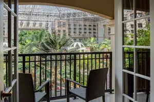 Atrium View Rooms – Guest rooms offering scenic views of Gaylord Palms’ signature indoor atriums, filled with natural light and lush surroundings.