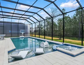 Backyard pool