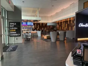 Out of theater dining area