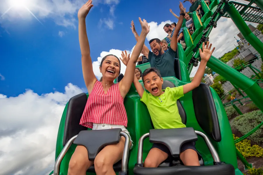 The Dragon Roller Coaster at LEGOLAND Florida Resort