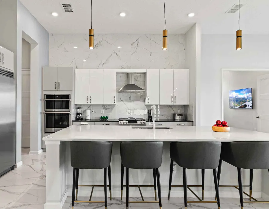 Kitchen in Villatel Village 11 and 12-bedroom vacation rentals