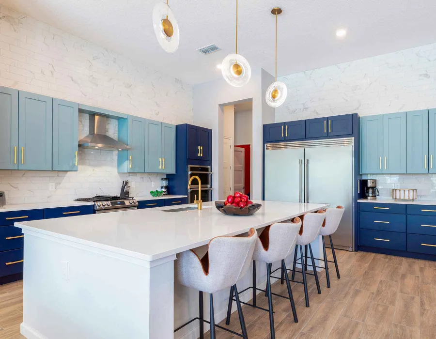 Kitchen in Villatel Village 11 and 12-bedroom villa rentals