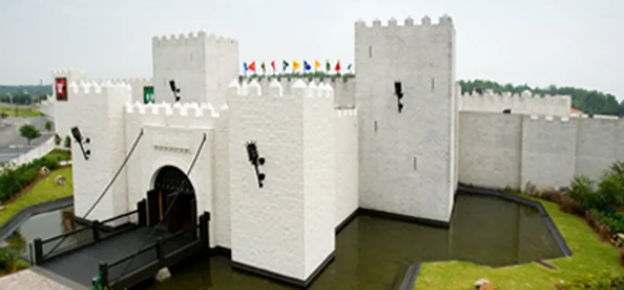 aerial view of the Kissimmee castle