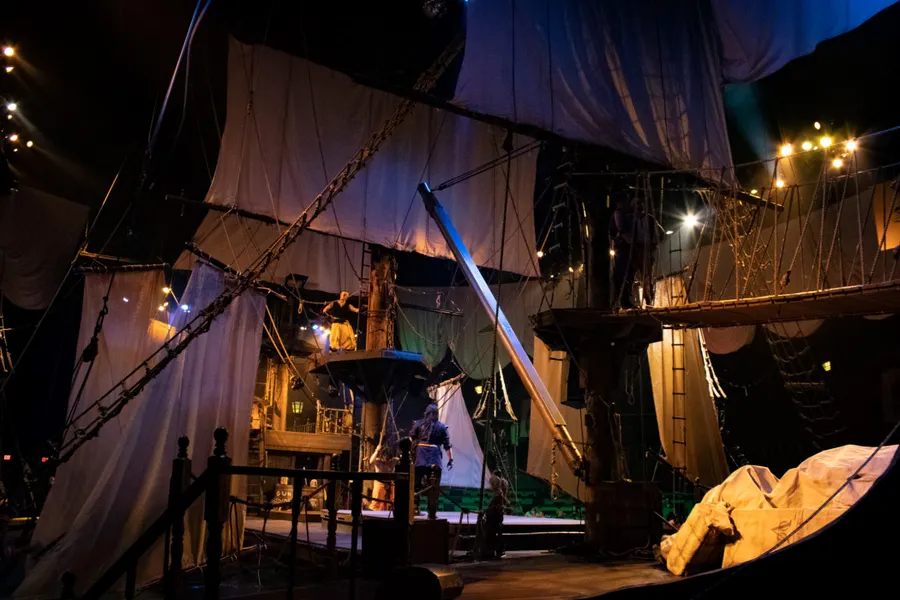 18th Century Spanish Galleon Stage (full view)