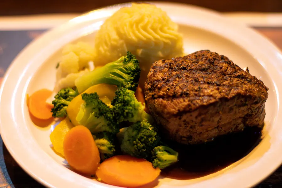 Steak Upgrade meal option