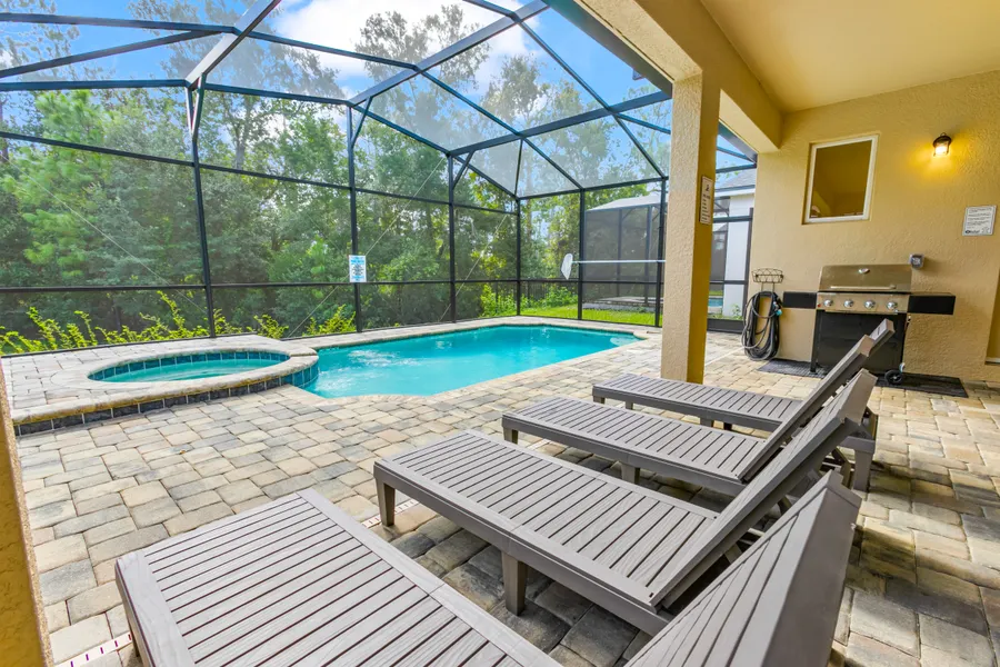 Patio and Swimming Pool