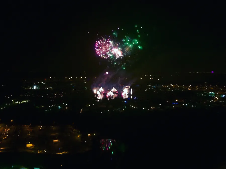 Experience Orlando's famous theme parks in an unusual way from the window of a helicopter. This tour is a 40 minute experience of all the theme parks at night plus an amazing firework show! This is a must-do when you are in Orlando! (note: Times vary based on the time of the year. Please keep that in mind when booking this tour). Not only will catch a Fireworks show from the air, but you will also see Epcot, Hollywood Studios, Typhoon Lagoon, Disney Springs, Universal Studios, Island of Adventures, Volcano Bay, SeaWorld, and the Orlando Eye shining bright with all of their spectacular lights.