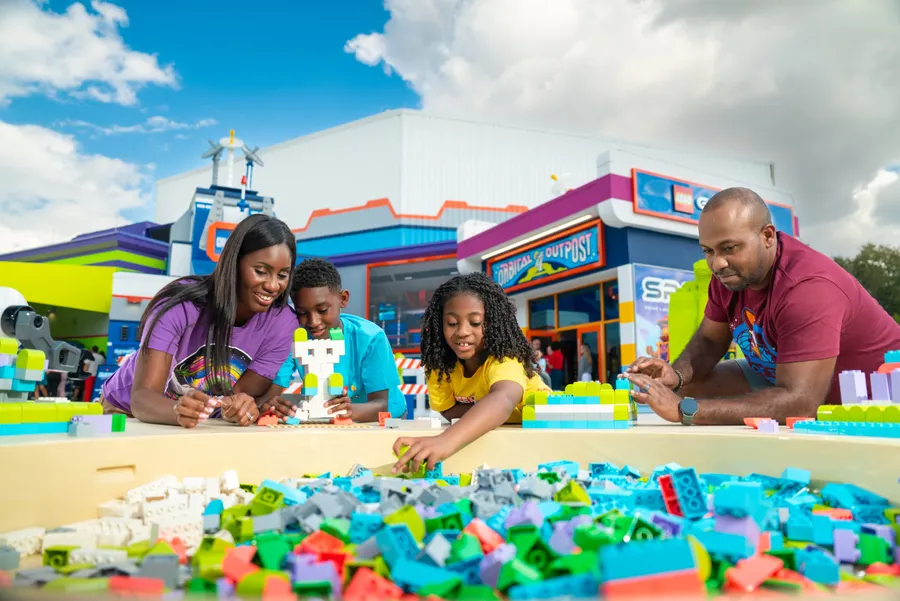 Recruits of any age can take part in the action! Step into the Junior Astronaut Training Zone, a soft-play zone designed for tiny astronauts (ages 1-4) to start their LEGO® Galaxy training early.