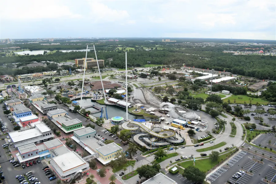 8-10 Minutes (16 miles) - On this tour you'll go over Give Kids the World Village, Old Town, Fun Spot  Kissimmee, The Big Orange, you may also catch a glimpse of the Disney Resorts, that include Epcot and Disney Springs, Hollywood Studios, animal kingdom and on a real clear day Magic Kingdom.