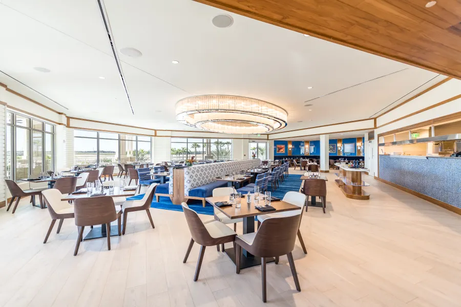 Dining area for Euphoria Fish House