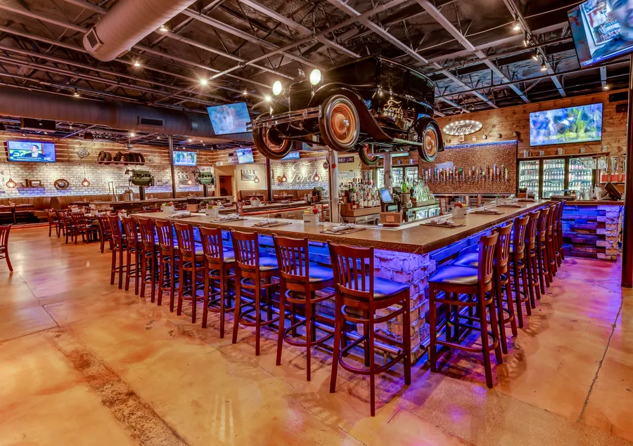 Ford's Garage is your neighborhood burger and beer joint, where everyone is welcome.