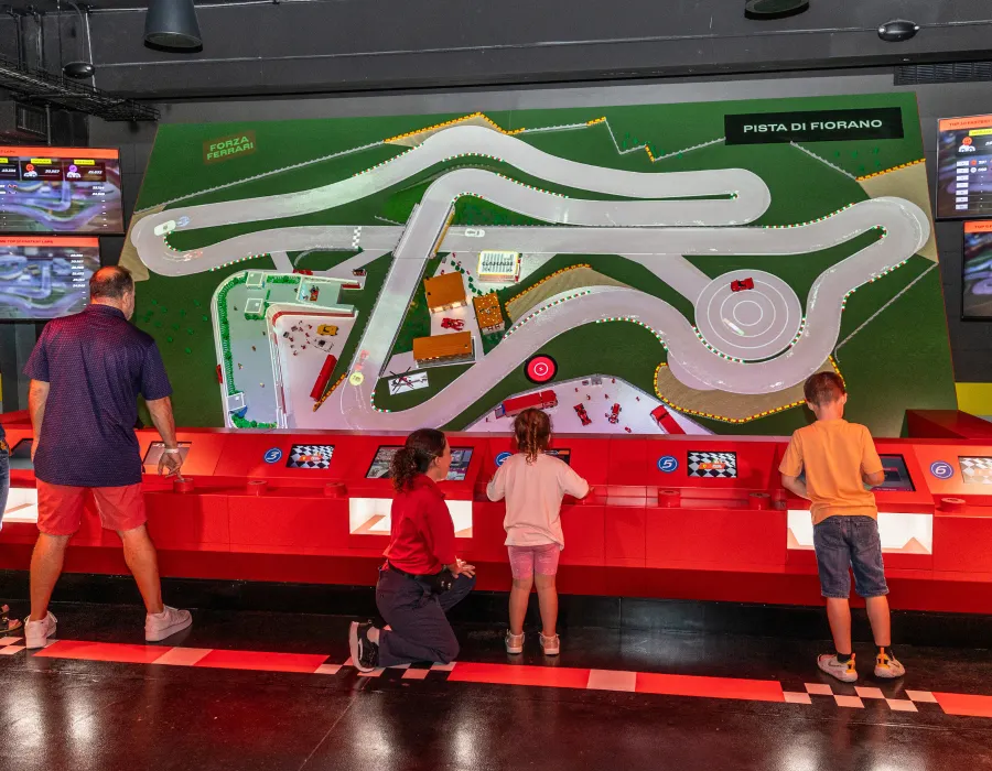 LEGO Ferrari Build and Race Virtual Race