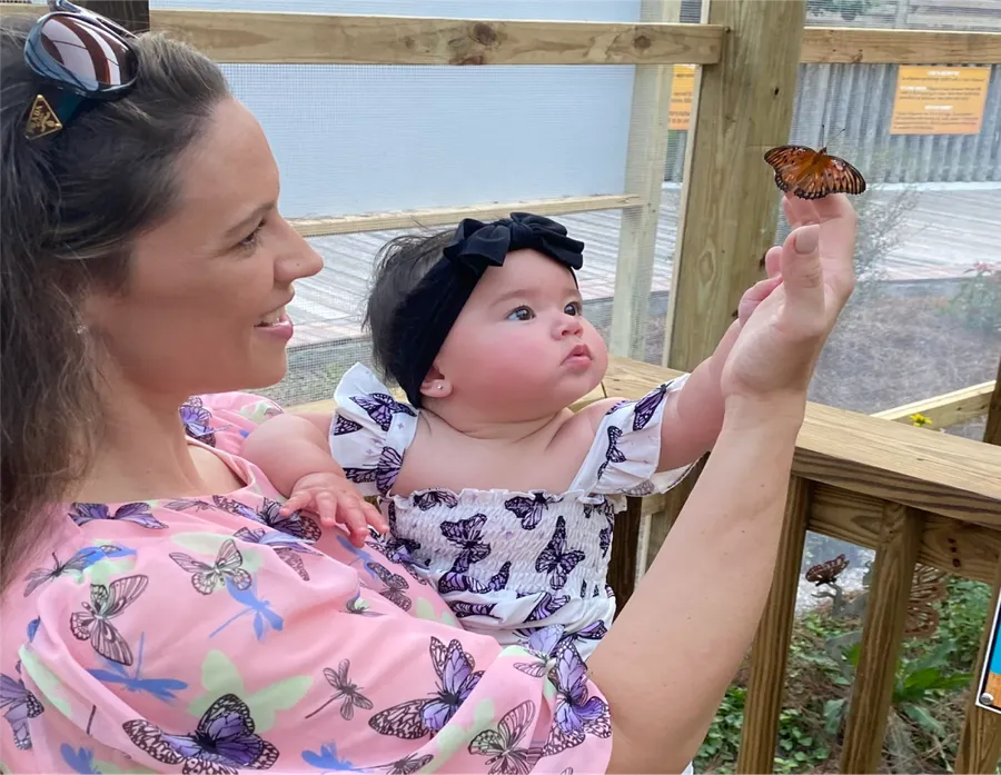 Butterfly garden is fun for all ages
