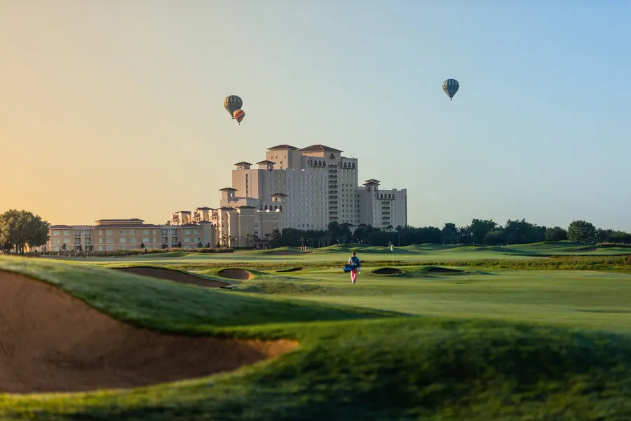 Sunrise on the International Golf Course