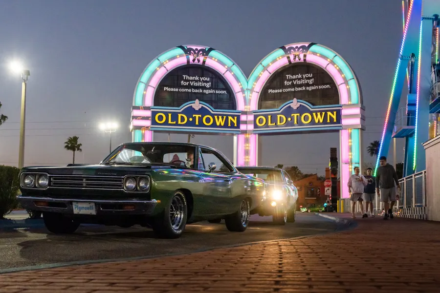 Old Town Car Show and Juke Box Sign