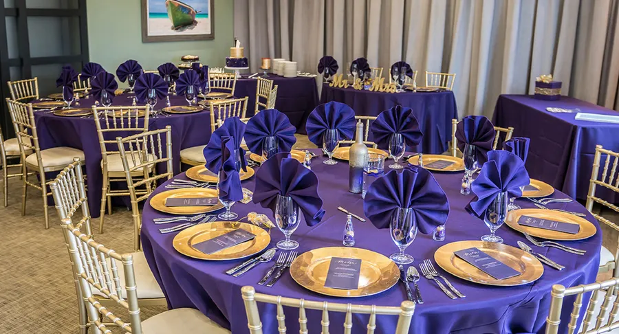 Make the most out of your business meeting or small event by gathering in our private dining room. This indoor space accommodates up to 50 guests and includes a built-in screen and projector for productivity. Our catering team can customize food and beverage services to fit your needs.