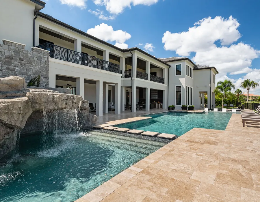 A secluded poolside retreat crafted for effortless luxury and unforgettable evenings.