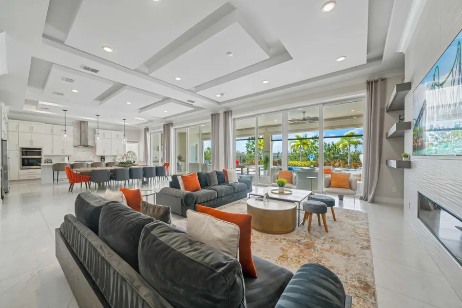 Living room area at QJ068N at Reunion Resort