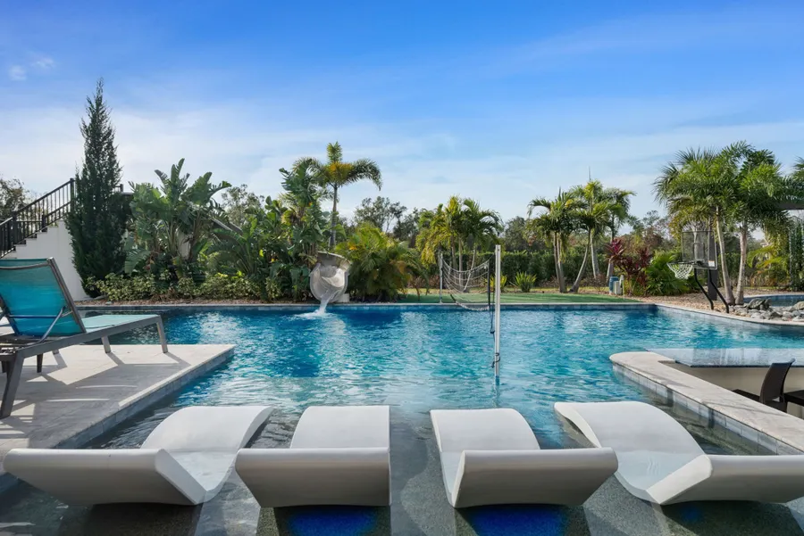 Luxurious pool area at SG148T at Reunion Resort