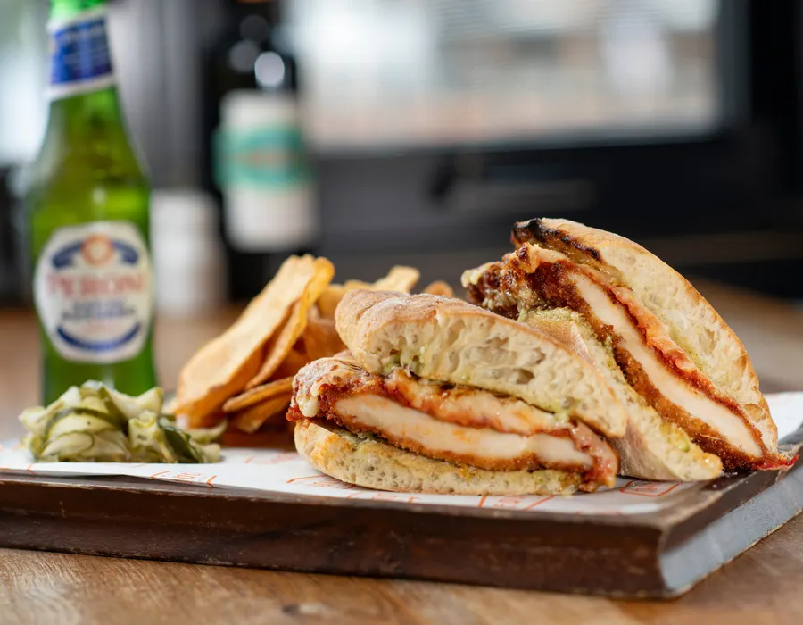 Chicken Parmesan Sandwhich