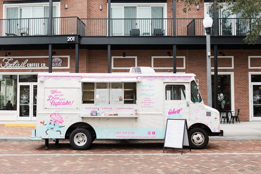 Trixie our Cupcake Truck! Available for rentals and caterings.