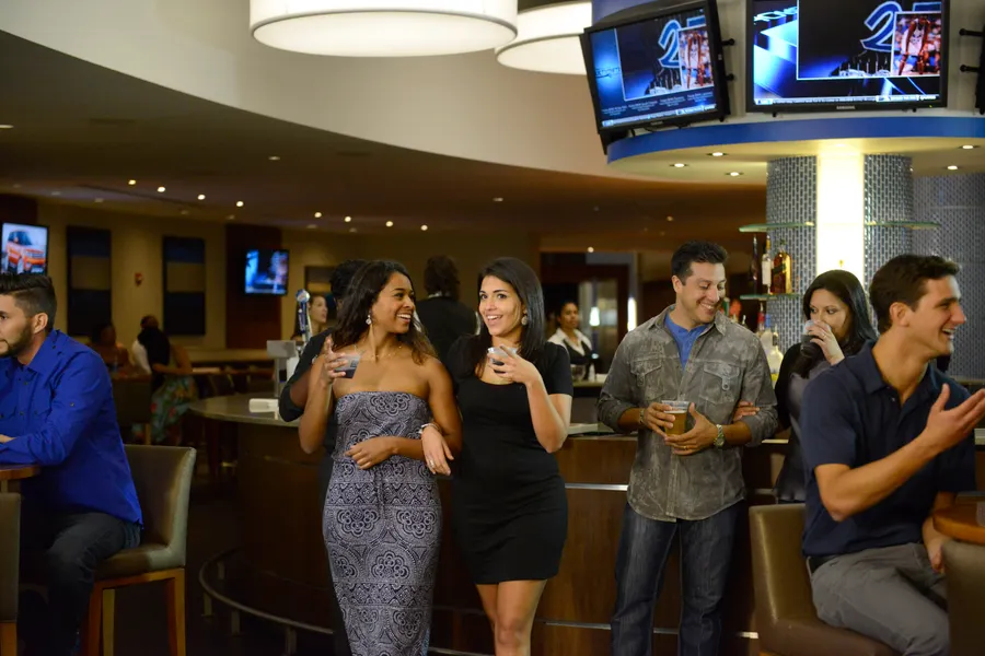 Field's Ultimate Lounge with all-inclusive food & beverage.