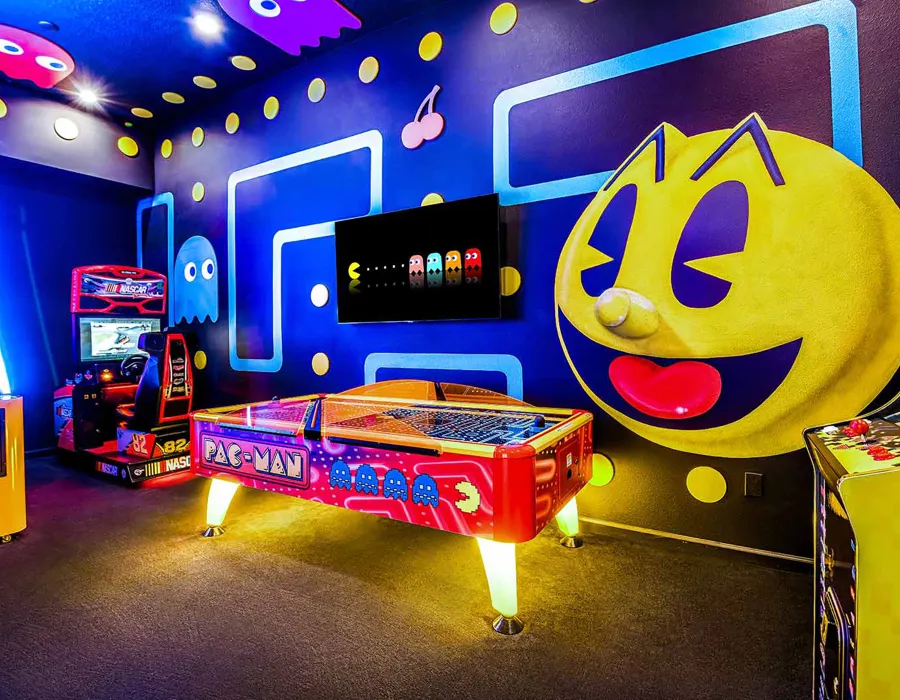 Arcade in Villatel Village home rentals