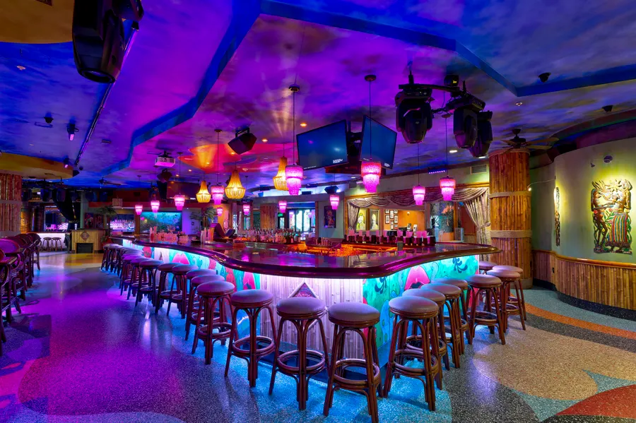 The Samba bar is located when you first walk past our host stand.