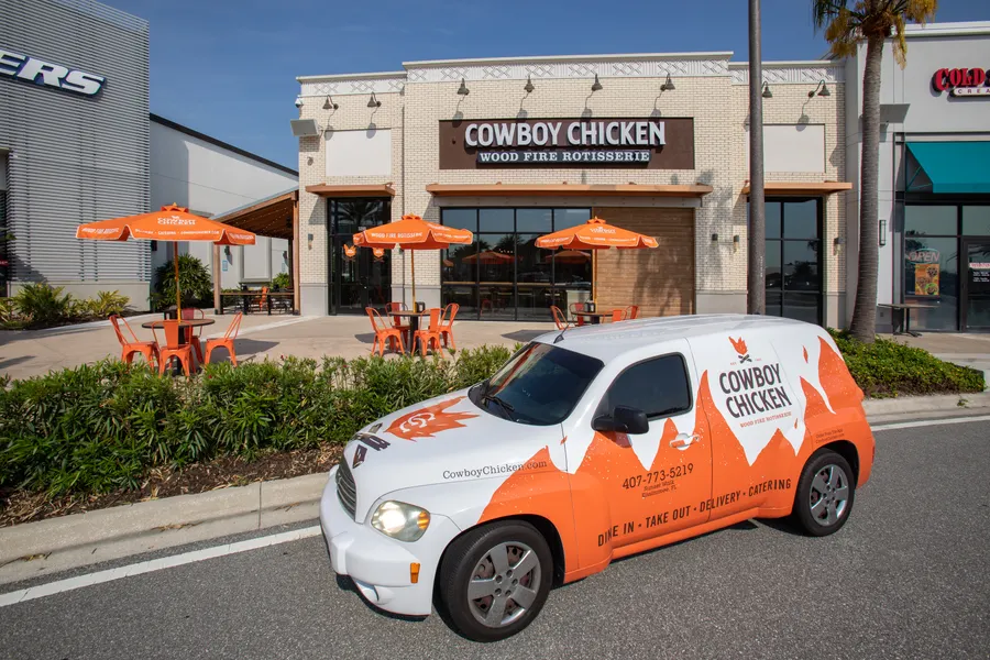 Cowboy Chicken in the Promenade at Sunset Walk
