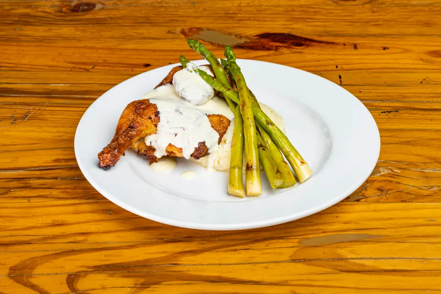 Herb roasted chicken