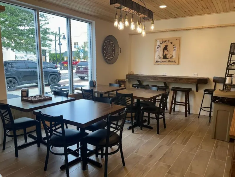 Indoor Seating with Free WiFi